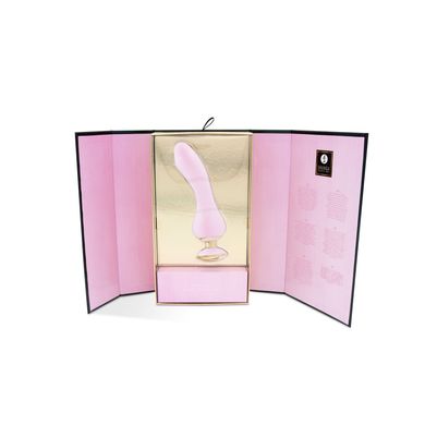 Гнучкий вібратор для точки G Shunga Sanya Intimate Massager Light Pink (діаметр 3,8 см) зображення
