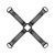 Крестовина кожаная Bedroom Fantasies Hogtie 4 Way Restraint Cross Black картинка