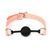 Кляп з силіконовою кулькою Liebe Seele Dark Candy Pink Ball Gag зображення