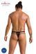 Кружевные мужские стринги Passion 029 THONG COLLIN black, размер S/M картинка 6