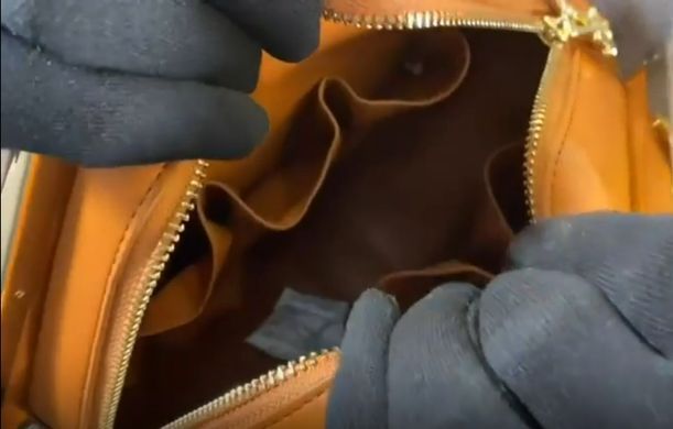 Набор для БДСМ в сумке LOCKINK Mysterious Square Kink Bag Brown (5 предметов) картинка