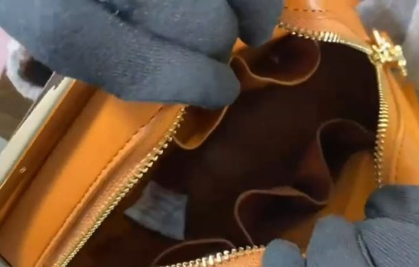 Набор для БДСМ в сумке LOCKINK Mysterious Square Kink Bag Brown (5 предметов) картинка