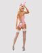 Ролевой костюм зайки Obsessive Bunny suit 4 pcs costume pink, размер S/M картинка 6