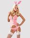 Ролевой костюм зайки Obsessive Bunny suit 4 pcs costume pink, размер S/M картинка 1