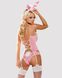Ролевой костюм зайки Obsessive Bunny suit 4 pcs costume pink, размер S/M картинка 2