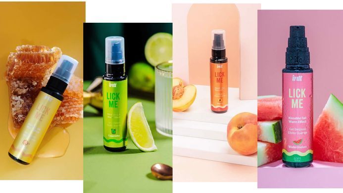 Гель для оральных ласк с согревающим эффектом INTT Lick Me Kissable Gel Watermelon (50 мл) картинка