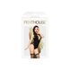 Боді з імітацією шнурівки + панчохи Penthouse Hotter than hell Black, розмір XL картинка 3