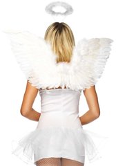 Набір аксесуарів «Ангел»: німб та крила Leg Avenue Angel Accessory Kit White зображення