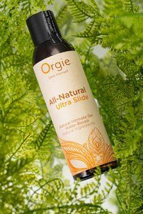 Лубрикант на водній основі суперковзний Orgie All Natural Ultra Slide (150 мл) зображення
