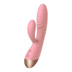Вібратор-кролик Wooomy Elali Pink Rabbit Vibrator (діаметр 3 см) зображення