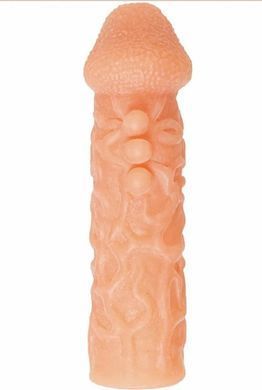 Насадка на член з отвором для мошонки Kokos Cock Sleeve CS 007, розмір M зображення