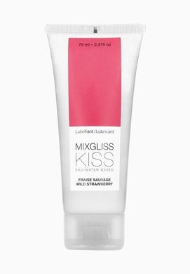 Лубрикант на водній основі MixGliss KISS Wild Strawberry (Суниця) 70 мл зображення