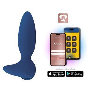 Смарт анальная вибропробка Adrien Lastic Little Rocket 2.0+APP (диаметр 3,5 см) картинка