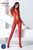 Еротичний комбінезон Passion BS065 red, червоний зображення