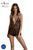 Боді з мереживом Passion ECO LEAFA BODY black, розмір L/XL зображення