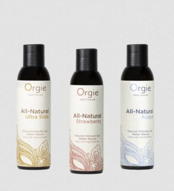 Лубрикант на водной основе суперскользящий Orgie All Natural Ultra Slide (150 мл) картинка