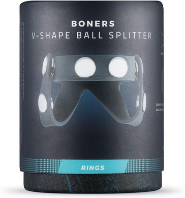 Потрійне ерекційне кільце на кнопках Boners V-shape Ball Splitter зображення