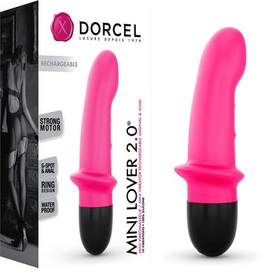Вибратор для точки G и массажа простаты Dorcel Mini Lover Magenta 2.0 (диаметр 3,3 см) картинка