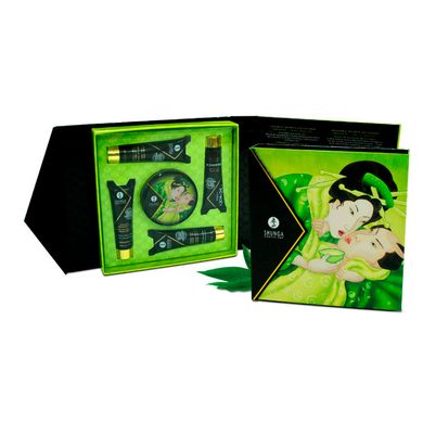 Подарунковий набір інтимної косметики Shunga GEISHAS SECRETS ORGANICA Exotic Green Tea зображення