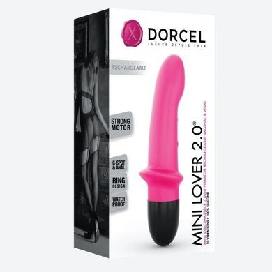 Вибратор для точки G и массажа простаты Dorcel Mini Lover Magenta 2.0 (диаметр 3,3 см) картинка