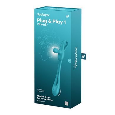 Гнучкий вібратор для пар Satisfyer Plug & Play 1 зображення