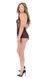 Боді з мереживом Passion ECO LEAFA BODY black, розмір L/XL картинка 9
