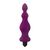 Анальная пробка с вибрацией Adrien Lastic Bullet Amuse Purple (діиаметр 3,9 см) зображення