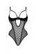 Боді з відкритими грудьми Passion MARINA BODY black, розмір S/M картинка 3