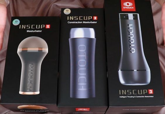 Мастурбатор зі стисканням та імітацією фрикцій Otouch INSCUP 3 зображення