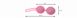 Вагінальні кульки Adrien Lastic Geisha Lastic Balls Mini Pink (S, діаметр 3,4 см) картинка 3