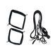 Розтяжка на ліжко + пов'язка на очі Punishment 5-Piece Bed Restraint Kit Black картинка 4