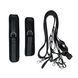 Розтяжка на ліжко + пов'язка на очі Punishment 5-Piece Bed Restraint Kit Black картинка 5