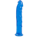 Фаллоимитатор без мошонки Doc Johnson Jelly Jewels Dong with Suction Cup, синий картинка