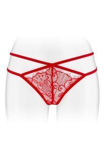 Сексуальні трусики-стринги Fashion Secret MYLENE Red Червоні зображення
