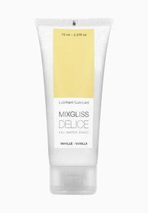 Лубрикант на водній основі MixGliss DELICE Vanilla (Ваніль) 70 мл зображення