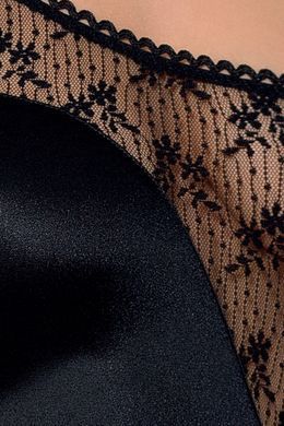 Креативне боді Passion Exclusive PETRA BODY black XXL/XXXL зображення