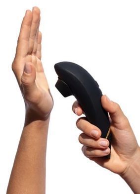 Вакуумний кліторальний стимулятор Womanizer Premium 2 Black (функції Autopilot та Smart Silence) зображення