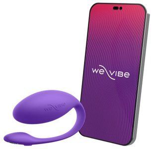 Смарт-віброяйце We-Vibe Jive Lite Purple (діаметр 3,5 см) зображення