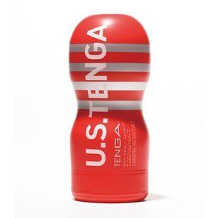 Мастурбатор із вакуумною стимуляцією Tenga US Deep Throat (Original Vacuum) Cup (великий) зображення