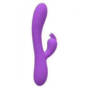 Вібратор-кролик з підігрівом Wooomy Gili-Gili Vibrator with Heat Purple (діаметр 3,4 см) зображення