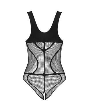 Боди-сетка с доступом Obsessive B336 crotchless teddy, размер S/M/L картинка