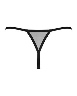 Прозорі трусики з доступом Obsessive Novenes crotchless thong, розмір XS/S зображення
