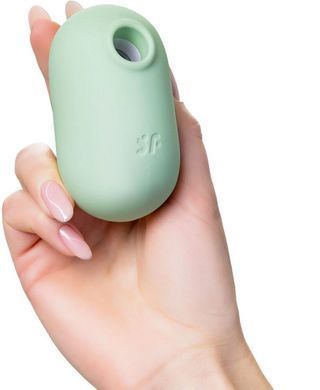 Вакуумний стимулятор із вібрацією Satisfyer Pro To Go 2 Mint зображення