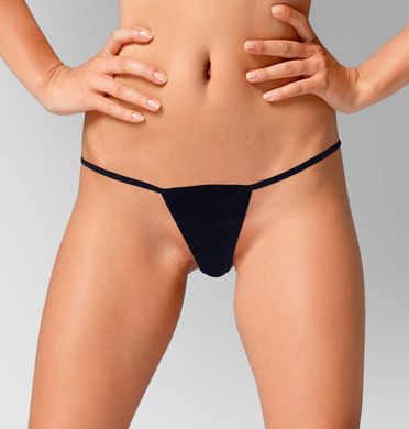 Жіночі трусики із силіконовою анальною пробкою Art of Sex Sexy Panties plug Black, розмір XS-2XL (пробка size S) зображення