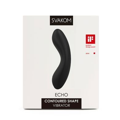 Клиторальный вибратор Svakom Echo Black картинка