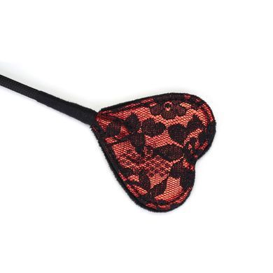 Ляскалка-сердечко з мереживом Liebe Seele Victorian Garden Riding Crop зображення