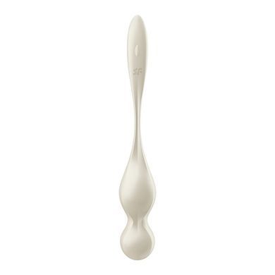 Вагинальные смарт-шарики с вибрацией Satisfyer Love Birds 1 Connect App White (78 г) картинка