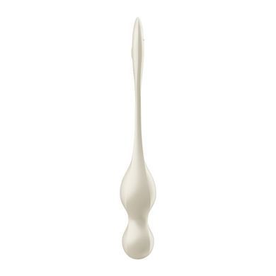 Вагинальные смарт-шарики с вибрацией Satisfyer Love Birds 1 Connect App White (78 г) картинка
