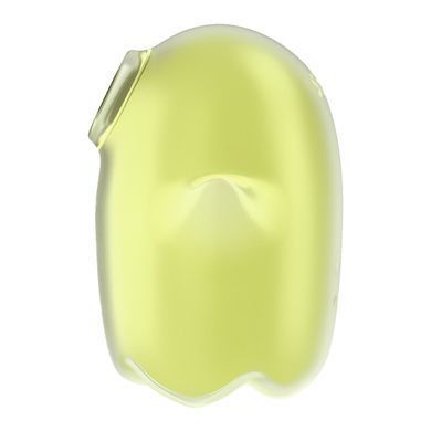 Вакуумний стимулятор із вібрацією, що світься у темряві Satisfyer Glowing Ghost Yellow зображення