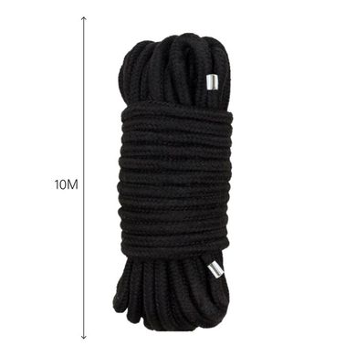 Мотузка для BDSM BTB Bondage Rope Black (довжина 10 м) зображення